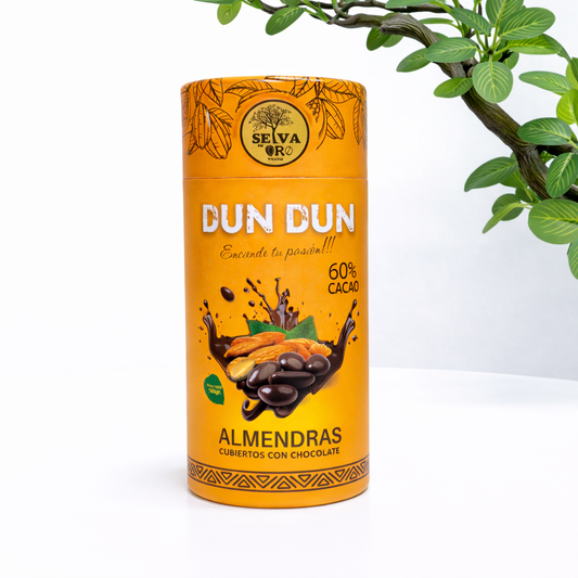 ALMENDRAS CUBIERTOS EN CHOCOLATE 60% CACAO