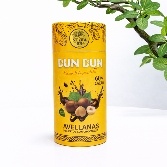 AVELLANAS CUBIERTOS EN CHOCOLATE 60% CACAO