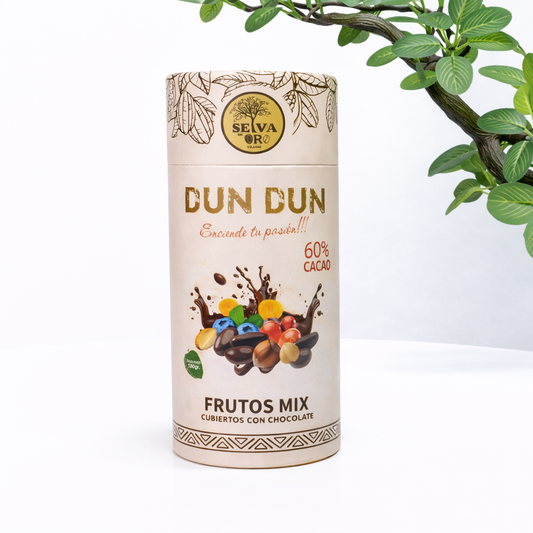 FRUTOS MIX CUBIERTOS EN CHOCOLATE 60% CACAO