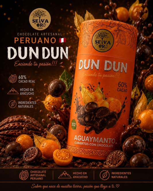 AGUAYMANTO CUBIERTOS EN CHOCOLATE 60% CACAO