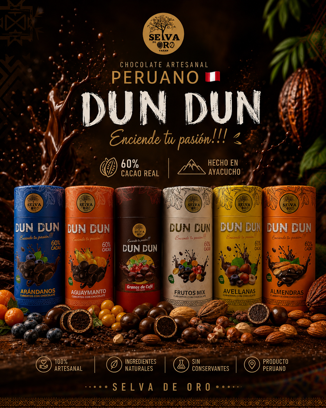 PACK x6 DUN DUN – Personaliza tus Sabores